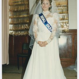 Jaquie Ellis, winner of the Bridal Parade