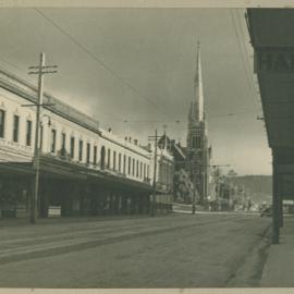 George St., looking towards Knox Church