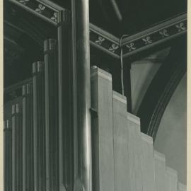 Detail of Knox Church pipe organ