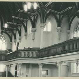 Gallery in Knox Church, Dunedin