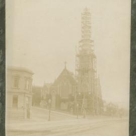 Exterior view of Knox Church, Dunedin
