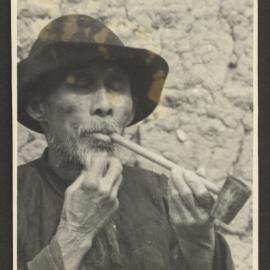 Elderly Man With Pipe