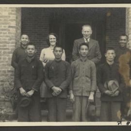 Rev Jansen With Unknown Men