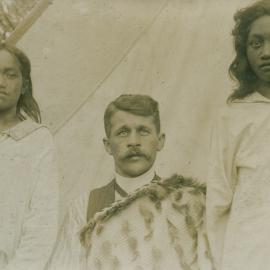 Pohatu, Rev J G Laughton & Tuhiwai.