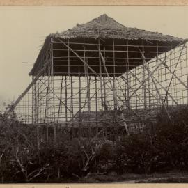 C.V.M. Manse In Course Of Construction.
