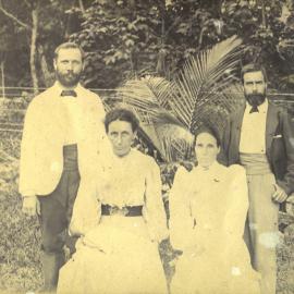 Rev & Mrs Smaill And Unknown Couple