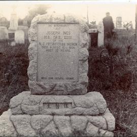 Headstone of Dr. J. Ings