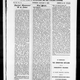 The Christian Outlook: 1899 Vol. 5 No. 50