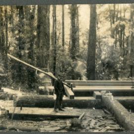 Rev Laughton At Sawpit