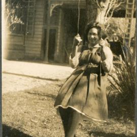Minnie On The Swing