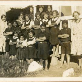 Pupils From Maungapohatu Mission School