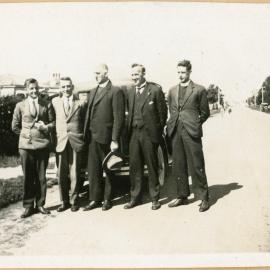 Visit Of Rev Budd & Mr Chapman