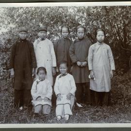 Students at the True Light Seminary, 1910