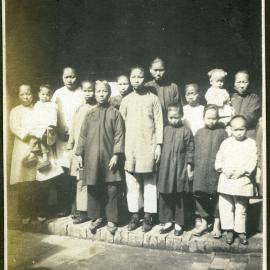 School group at Taan Po, 1916
