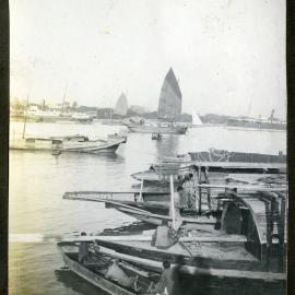 River traffic on Pearl River, Canton
