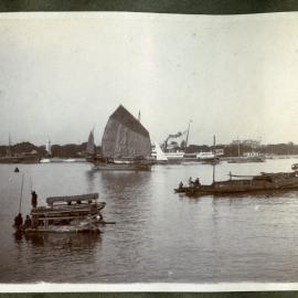Shipping channel, Canton, 1910