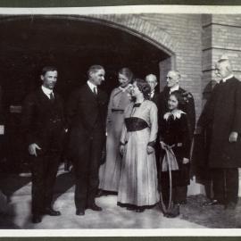"Shanghai, Christmas Day," Reverend Professor W. Hewitson, Reverend W. Mawson and other missionaries, 1915