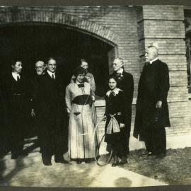"Shanghai, Christmas Day," Reverend Professor W. Hewitson, Reverend W. Mawson and other missionaries, 1915
