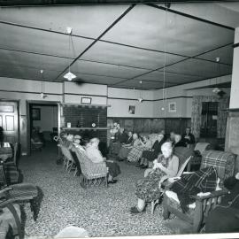 A lounge at Ross Home, Dunedin