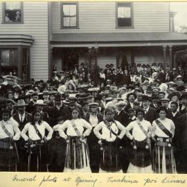 Opening of the Turakina Maori Girl's School.