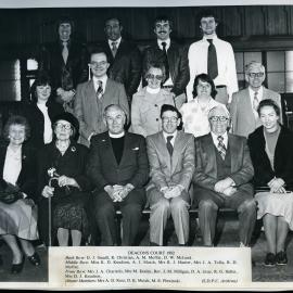 North East Valley Church Deacon's Court - 1982