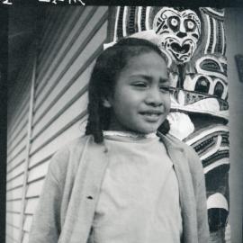 Māori Girl At Waimana