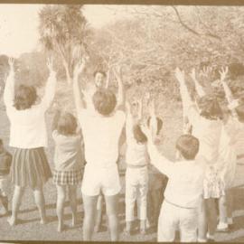 Rev. T. Raston Playing With Children