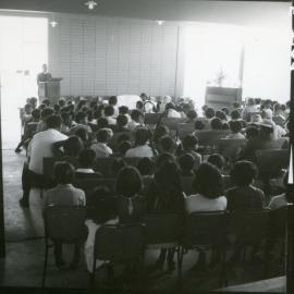 Service in Maori Synod Building