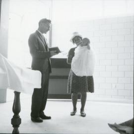 Service in Maori Synod Building