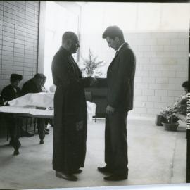 Service in Maori Synod Building