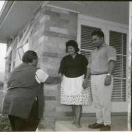 Rev. T. Rawiri Greeting Couple