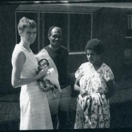 Sr M. Walls & native family