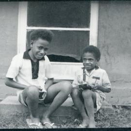 Two leper boys