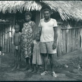 Native family at Visina