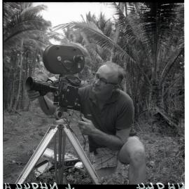 Lindsay Crozier & cine camera