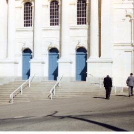 Front view of Columba Church.