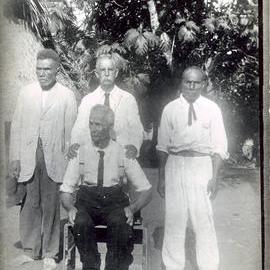 Group photograph of missionaries and Assistants