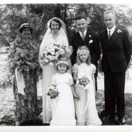 Wedding of Miss Allan and Mr. Robertson