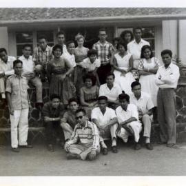 Group Of Students At Retreat