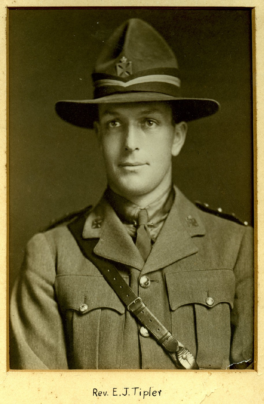 Rev. Edmund J. Tipler, dressed in military attire.
P-XO-21.15