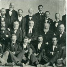 Office-bearers of St. James' Church, Auckland 1899
P-A554.11-11