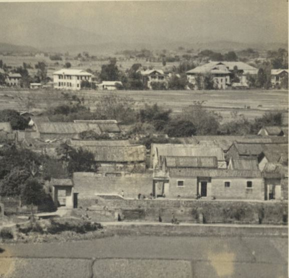 Distant View Of Kong Chuen Compound, Canton Villages Mission
