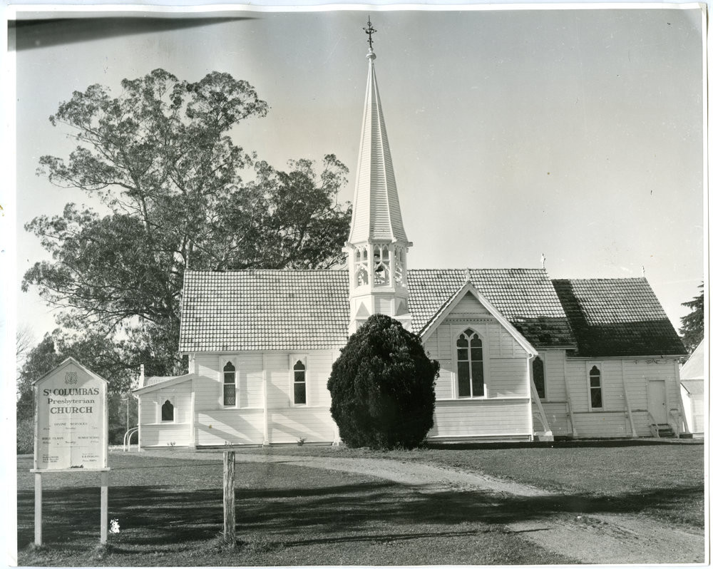 St Columba's Presbyterian Church Havelock North, Lovell Smith Photographers for the Presbyterian Publicity Committee.